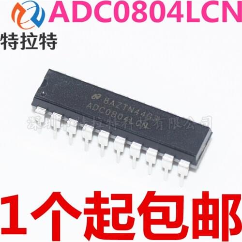 2PCS ADC0804LCN DIP20 ADC0804 DIP 0804LCN DIP-20 new and original IC