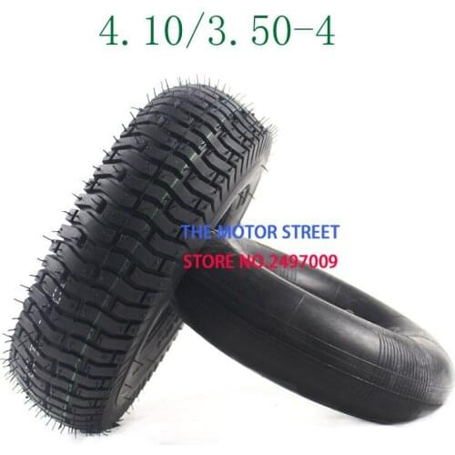 4.10/3.50-4 410/350-4 ATV Quad Go Kart 47cc 49cc Chunky 4.10-4 Tire inner tube Fit All Models 3.50-4 4"wheel