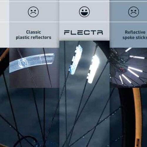 4pcs/8pcs New Motorcycle Tire Reflective Stickers Bicycle Luminous Sticker Balance Car Reflector Applique Night Riding Supplies