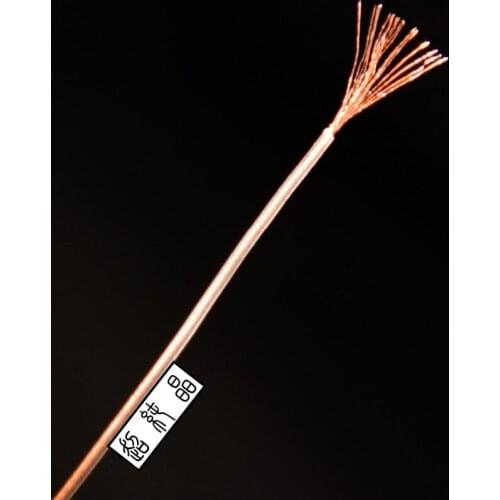 6N single crystal copper DIY headphone line fever 49core OD: 0.8mm(Price is for 6meters)