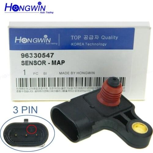 96330547 Manifold Absolute pressuRE MAP Sensor Fits Chevy Aveo 1.4L Daewoo Matiz Kalos 2.0L