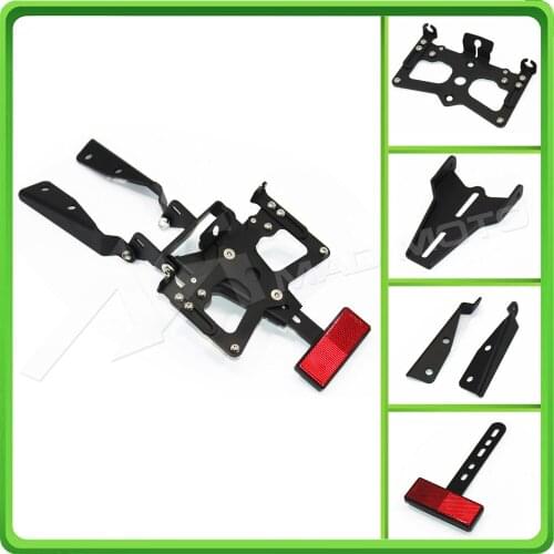 For Suzuki GSXR 1000 GSX-R1000 GSXR1000 2005 K5 Adjustable Fender Eliminator Registration Plate Bracket License Plate Holder