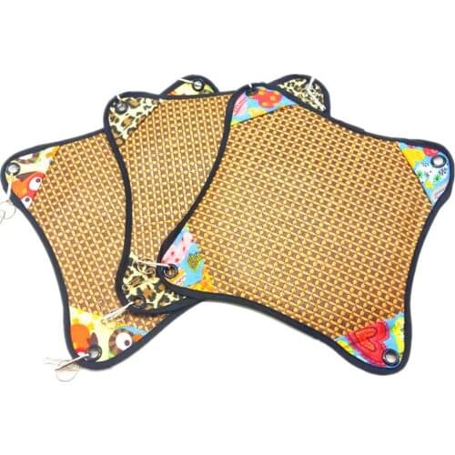 Summer Autumn Small Animals Cooling Prevent Sunstroke Rattan Cages Hamster Guinea Pig Squirrel Sleeping Mat Soft Hammock House