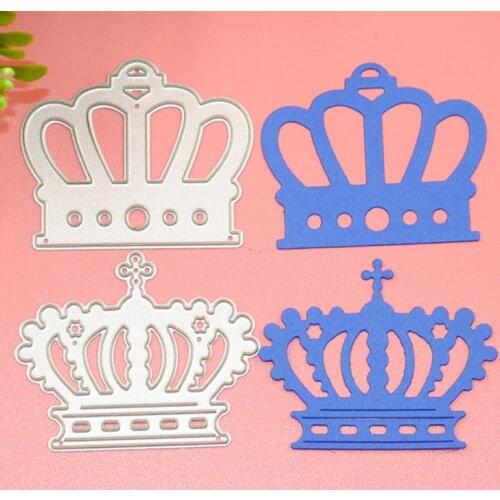 Crown Metal Cutting Dies Stencil for DIY Scrapbooking Photo Album Embossing Paper Cards Decorative Craft new 2018