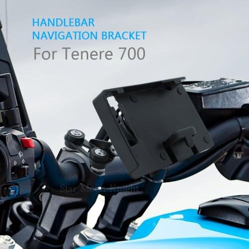 Motorcycle GPS SMART PHONE Handlebars Navigation Plate Bracket Adapt Holder For Yamaha Tenere 700 T7 T700 XT 700 Z Tenere700