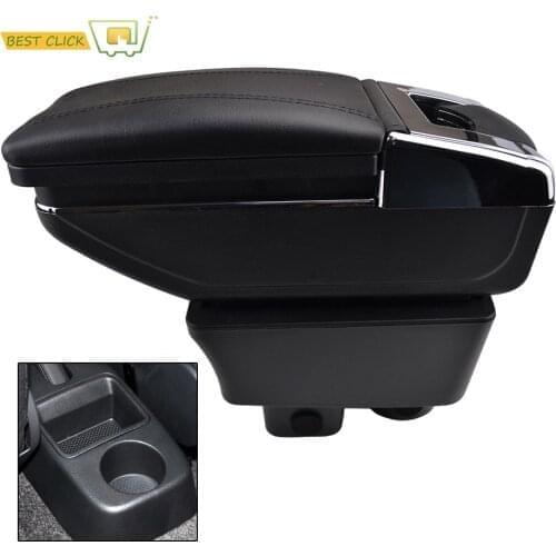 Arm Rest Rotatable For Skoda Fabia 2 2008-2013 Center Centre Console Storage Box Armrest 2009 2010 2011 2012