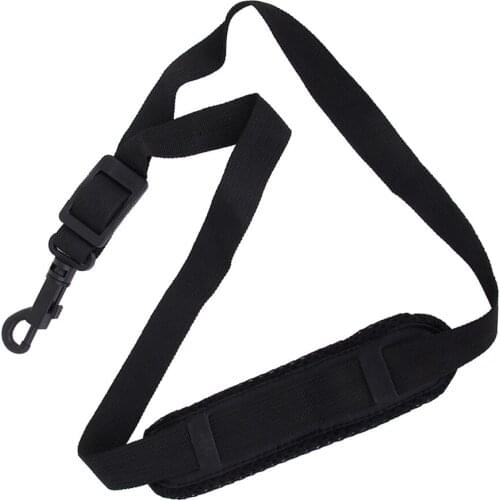 Adjustable Sax Saxophone Neck Strap With Snap Hook Black Woodwind Parts