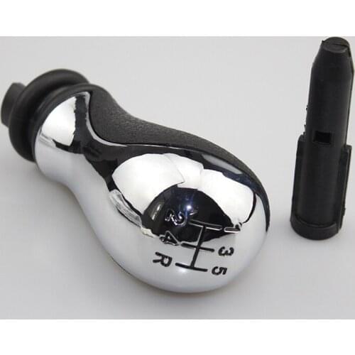 Car Manual Gear Shift Knob Auto 5 Speed Gear Stick Handball with Converter For Citroen C5 Car Accessories