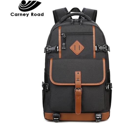 High Quality 14"15" Laptop Backpack External USB Charge Computer Backpacks Anti-theft Waterproof Bags for Men