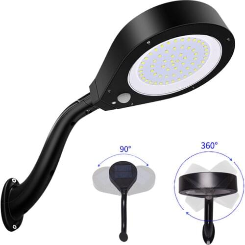 Solar Street Flood Light Outdoor LED Solar Lights for Yard Front Door Porch Patio Garden Path Security Flood Lights