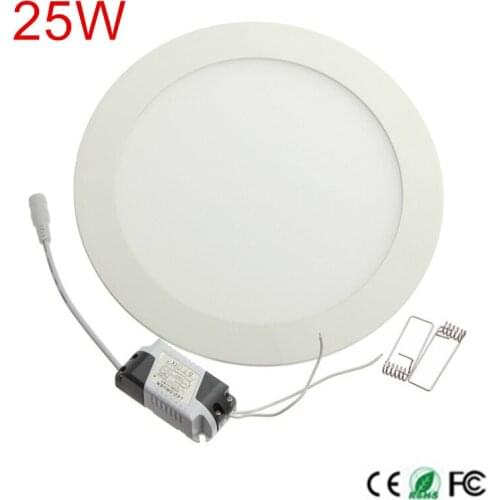 Ultra Bright Recessed LED Downlight 3W 4W 6W 9W 12W 15W 25W led ceiling grid downlight slim panel light AC85-265V Drive Include
