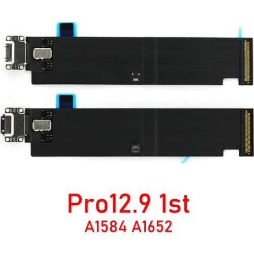 Charging Dock Connector Port Flex Cable For iPad Pro 12.9 Pro12.9 A1584 A1652 1st USB Data Charger Ribbon Plug Repair Parts