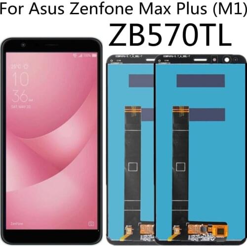 5.7" ZB570TL LCD For ASUS ZenFone Max Plus M1 X018DC X018D ZB570TL LCD Display Touch Screen Digitizer Sensor Glass