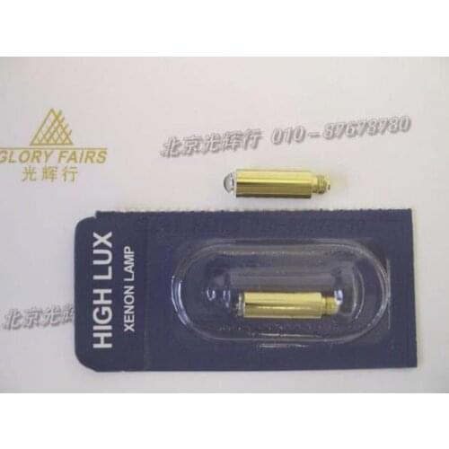 10pcs,Heine 044 3.5V Otoscope lamp 3.5V0.70A for Carley 889 gold plated xenon lamp,Compatible