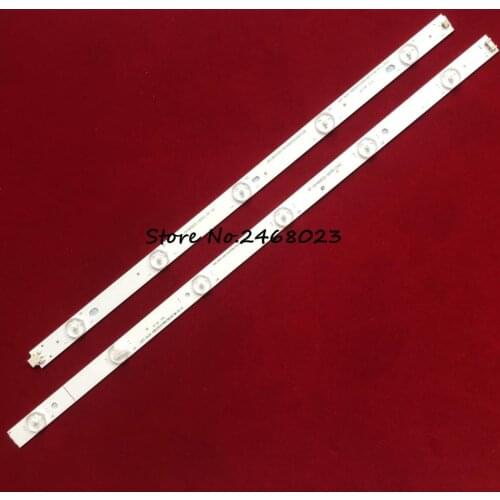 1set=10pcs LED strip 5+6lamps For Haier 48"TV LH48U3200LED RF-DK480B32-0501L-01 A2 0601R LE48A5000 LH48M6000 LD48U3300 48A5J