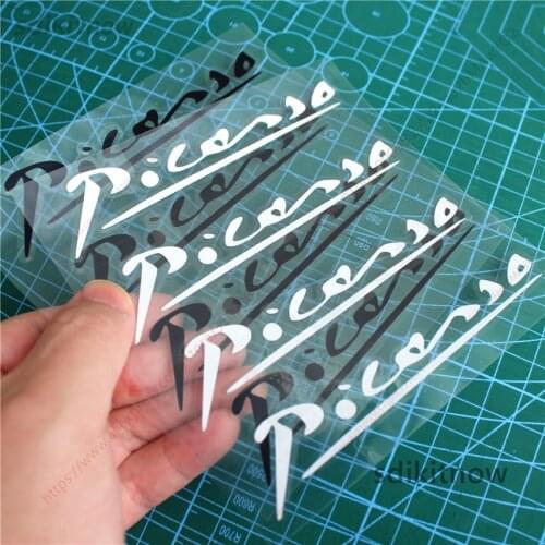 4pcs/lot Car Door Handle Doorhandle Decal Rim Sticker Styling Decoration For Citroen picasso C4 C3 XSARA GRAND accessories