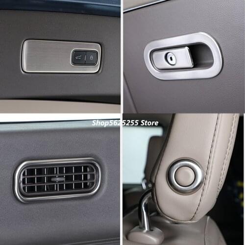 For Lincoln Aviator 2020 Accessories Co-pilot Handle Sticker Co-pilot Glove Box Switch Decoration Cover