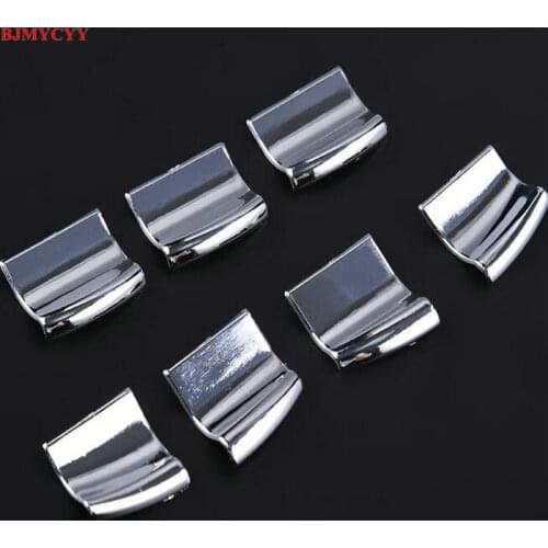 BJMYCYY car styling ABS 7PCS/SET Car window lift buttons decorate sequins For Nissan TIIDA 2011-2018 car accessories