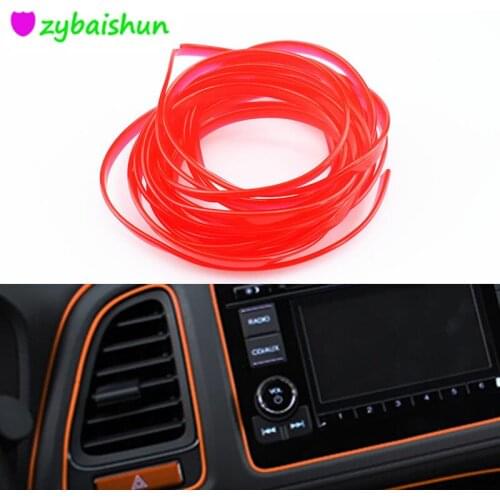 Car styling 7mm without nail accessories interior decoration line for Chevrolet Cruze TRAX Aveo Lova Sail EPICA Captiva Malibu