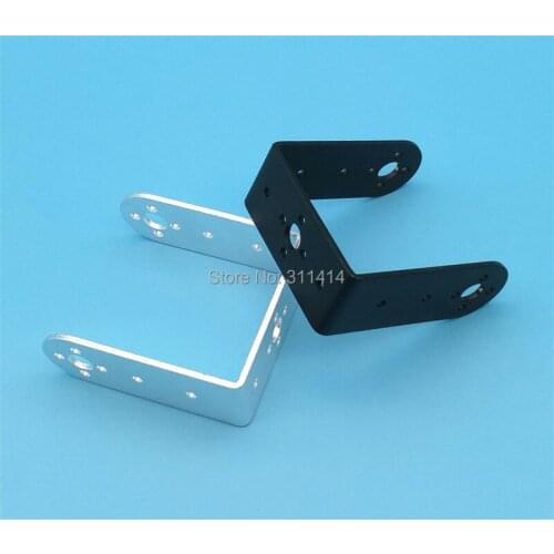 10pcs/lot Long U Steering Stents Yuntai Stent Mechanical Arm Robot Manipulator Robot Aluminum U Bracket Robot Servo Spare Parts