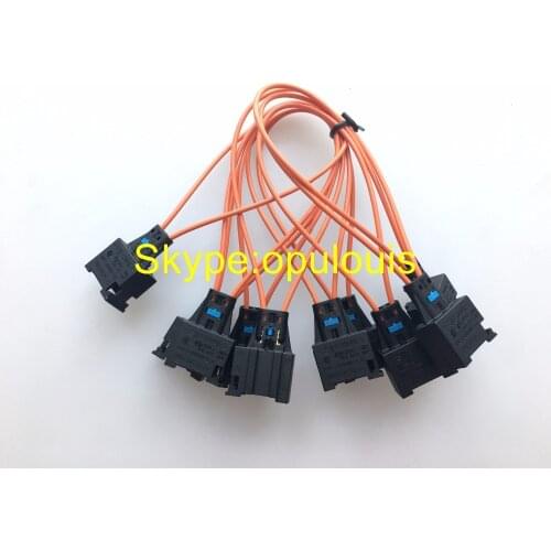 Female MOST Optical Optic Fiber Cable Loop Connector Diagnostic Device Tool Navigation Systems for VW Audi BMN Mercedes Benz 5pc