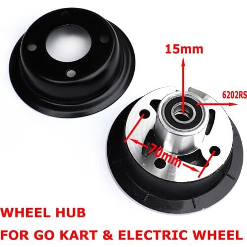 Wheel rims 4 inch alloy 6202RS bearing hub For Electric Wheel Scooter 3.00-4 3.50-4 4.10-4 4.10/3.50-4 9x3.50-4'' MiNi ATV