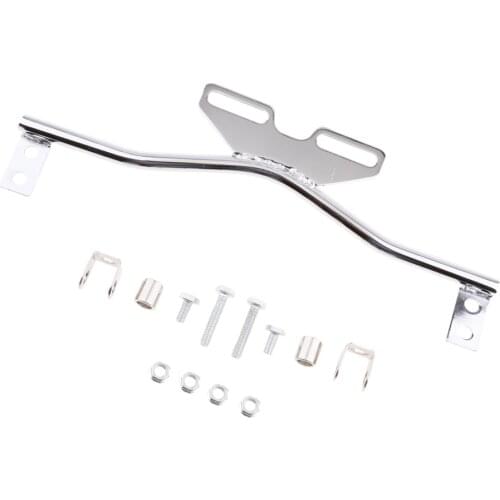 Motorcycle Light Bracket Fog Turn Signal Light Bracket Bar For Silver