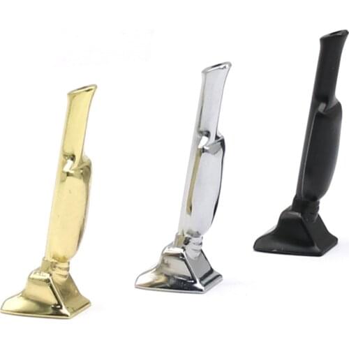 Mini Golden Man trophy pipe Snuff Snorter Sniff Metal Tube Vacuum Sniffer