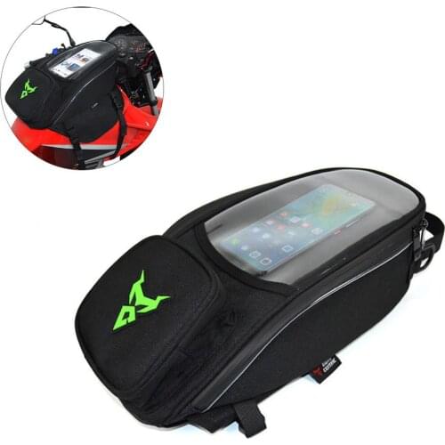 7inch Touch Screen Motorcycle Bag Moto Single Shoulder Bag Motocross Fuel Tank Bag With Fixed Straps Mobile Phone Navigation Bag