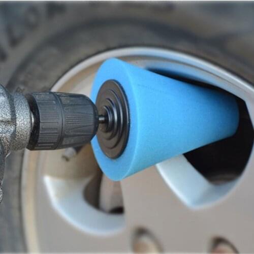 1 Set Car Polish Polishing Pad Taper Self-adhesive Buffing Kit For Removes Scratches Auto Cleaning Power Tool Accessories 2021