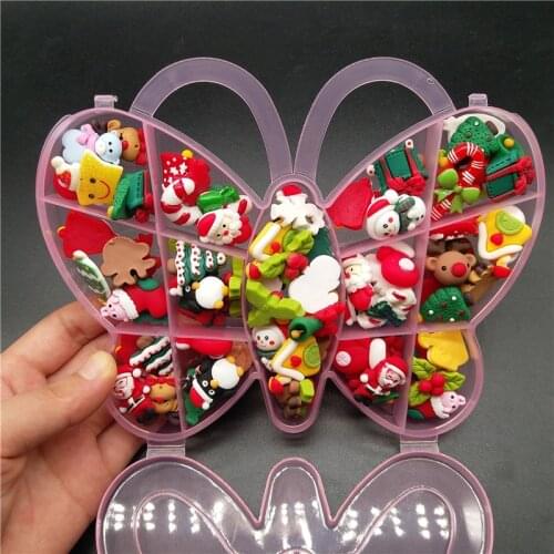 One Box 20pcs 3D Nail Charms Kawaii Letter Mix Color Resin For Acrylic Nail Art Tips Rhinestones Decoration Manicure Tool