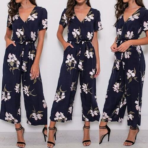 Refurmi Women's Jumpsuits With Print