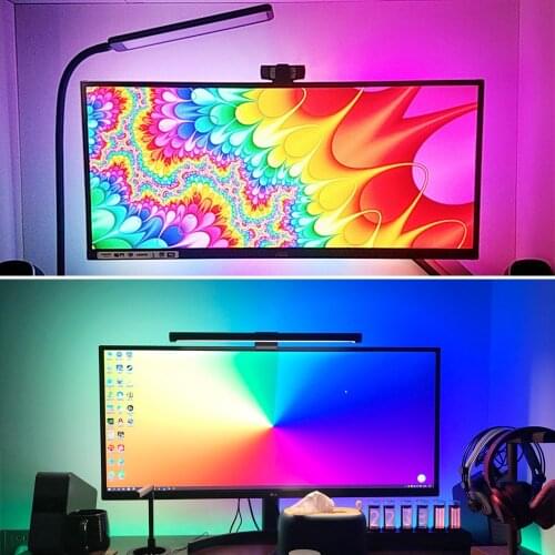 DIY Ambient PC Dream Screen USB LED Tape Computer Monitor Backlight Addressable WS2812B Strip 1/2/3/4/5m Full Set