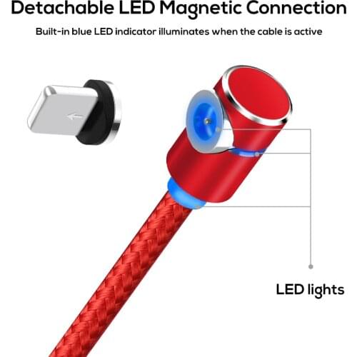 Tutew Magnetic Micro USB Cable For iPhone Samsung Xiaomi Fast Charging Magnet USB Type C Mobile Phone Cable Charge Wire Cord
