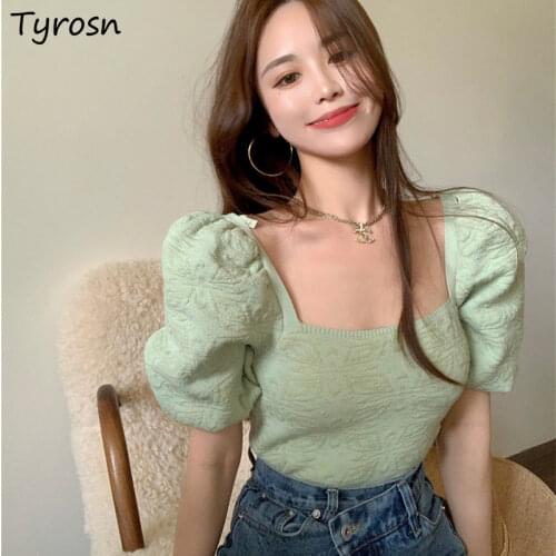 Tyrosn Women's Cropped T-shirts