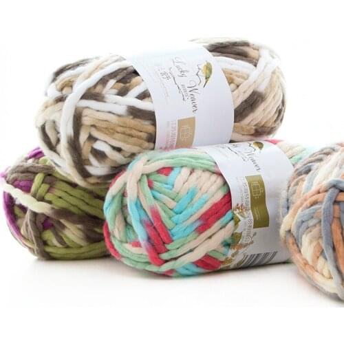 500g/Ball Mix Color Special Coarse Yarn Thick Big Yarn Thick Knitting For Hat Scarf Blanket Cushion