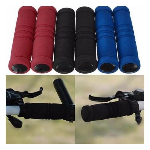 1 Pair MTB Bike Bicycle Handle Handlebar Soft Durable Sponge Bar Grip Covers Free Shipping