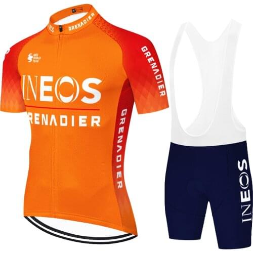 2021 Team INEOS grenadier Cycling jersey team ropa ciclismo hombre cycling clothing Men Summer cycling jersey set