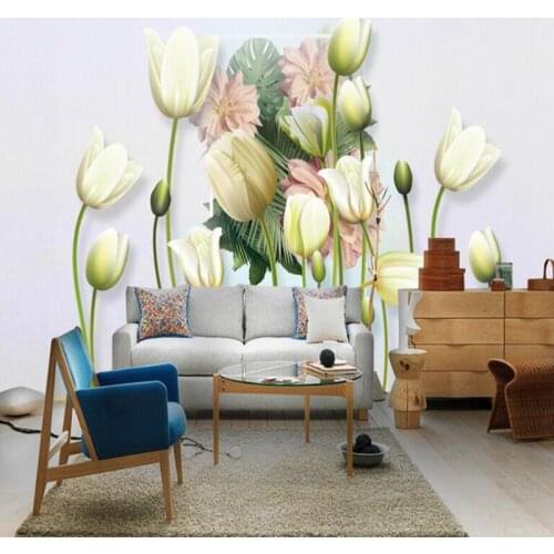 3d Effect Wallpaper for Walls Flower Wallpaper for Home Free Desktop Wallpaper Large Wall Art Kids Wall Murals Custom Murals