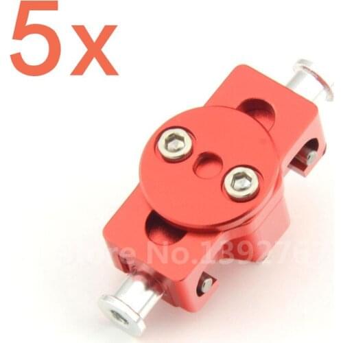 5Pieces CNC RC Boat Aluminium Alloy Quick Release Propeller Press Type Prop Mount Adapter 12mm 15mm For Remote Control RC Boats