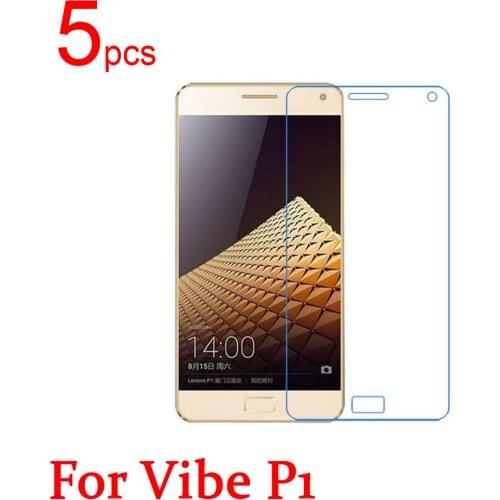 5pcs glossy/Matte/Nano anti-Explosion LCD Screen Protector Film Cover For Lenovo VIBE P1 M P2 protective Film + cloth