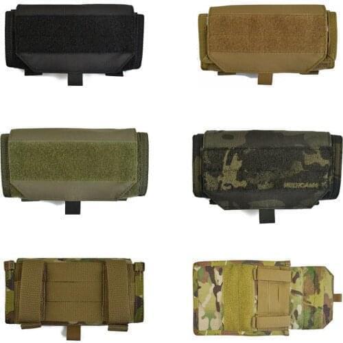 500D Hunting Molle Folding Admin Pouch Accessory Bag for Tactical Vest Chest Rig