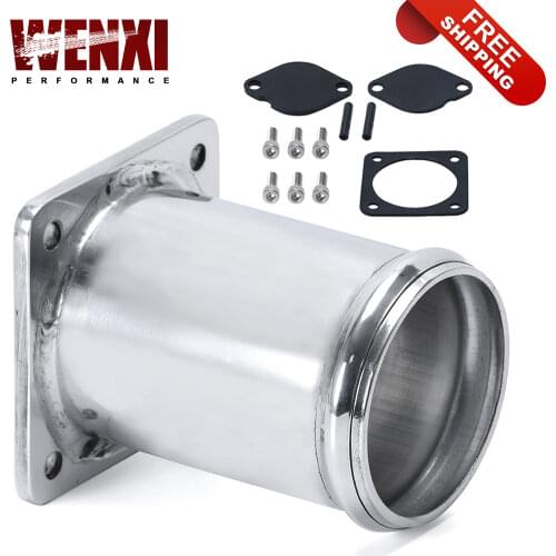 Free Shipping EGR REMOVAL kit / EGR Valve blanking plate For LAND ROVER DISCOVERY 2 and DEFENDER TD5 WX-EGR11