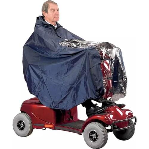 Large Motorcycle Cloak Raincoat Waterproof with Hood Cap Electric Car Poncho Bicycle Riding Protection Supplies Rain