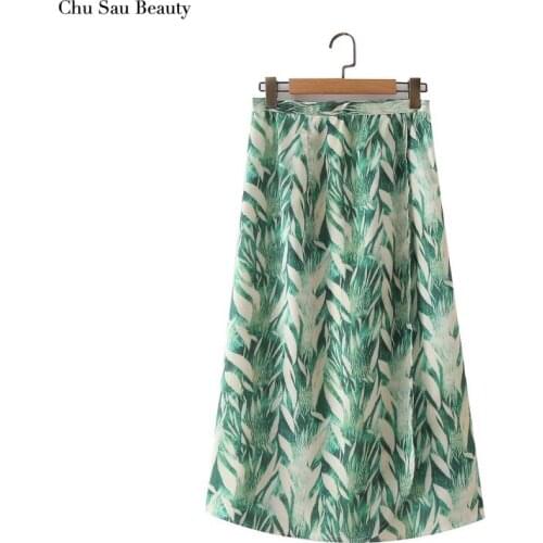 Chu Sau beauty High Waist Skirts For Women