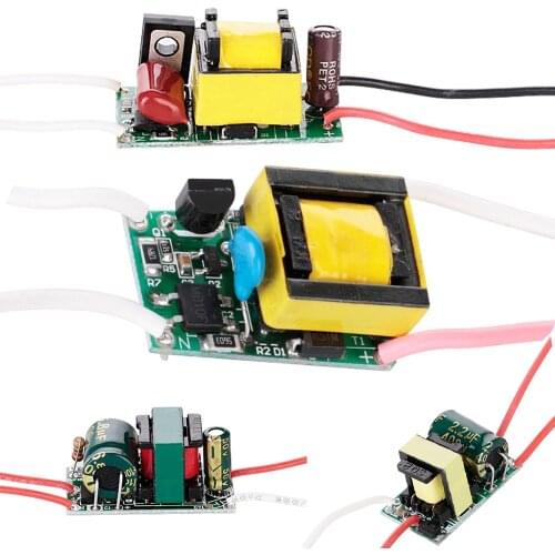 3W 4W 5W 7W LED Constant Current Driver Input AC 110V 220V Power Supply 200mA 300mA Dimmable Light Lamp Transformers
