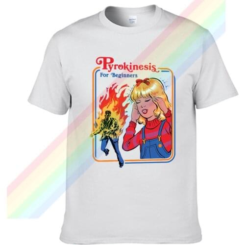 Flame Movement Oil Painting Art Beginner T Shirt For Men Limitied Edition Unisex Brand T-shirt Cotton Amazing Short Sleeve Tops