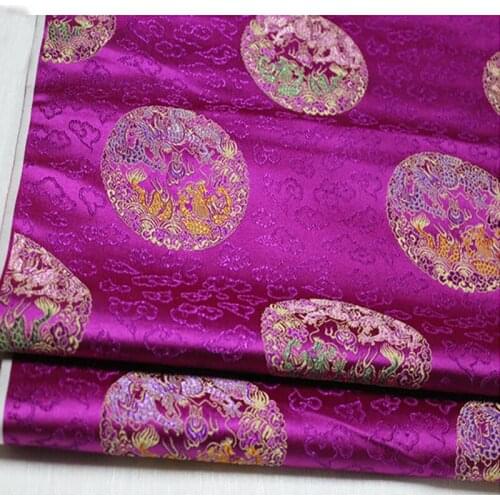 75x100cm HLQON imported jacquard tapestry satin soft 3D jacquard fabric for dress coat upholstery patchwork sewing DIY clothing