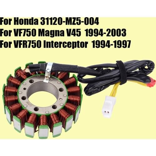 Stator Coil for Honda VF750 Magna V45 VFR750 Interceptor 1994 1995 1996 1997 31120-MZ5-004 VF VFR 750
