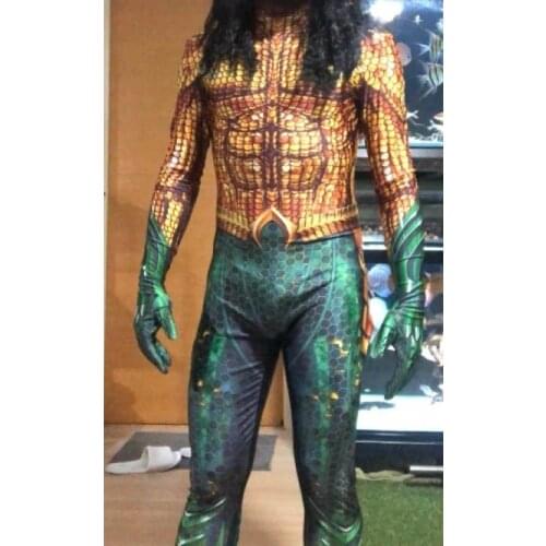 Movie Arthur Mera Queen Atlanna Cosplay Costume Zentai Bodysuit Suit Halloween Jumpsuits